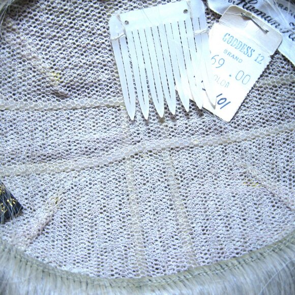 Vintage 100% Spanish Human Hair Fall ^ Color 101 12-13" long - Picture 6 of 7